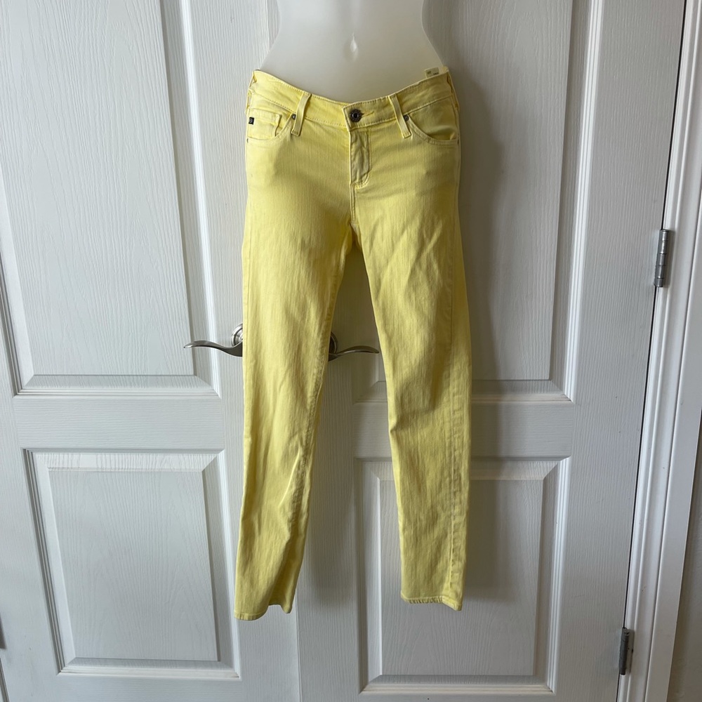 Ag Adriano Goldschmied Yellow Jeans